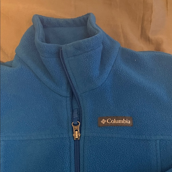 Columbia Kids Vibrant Blue Fleece Jacket - Picture 2 of 6